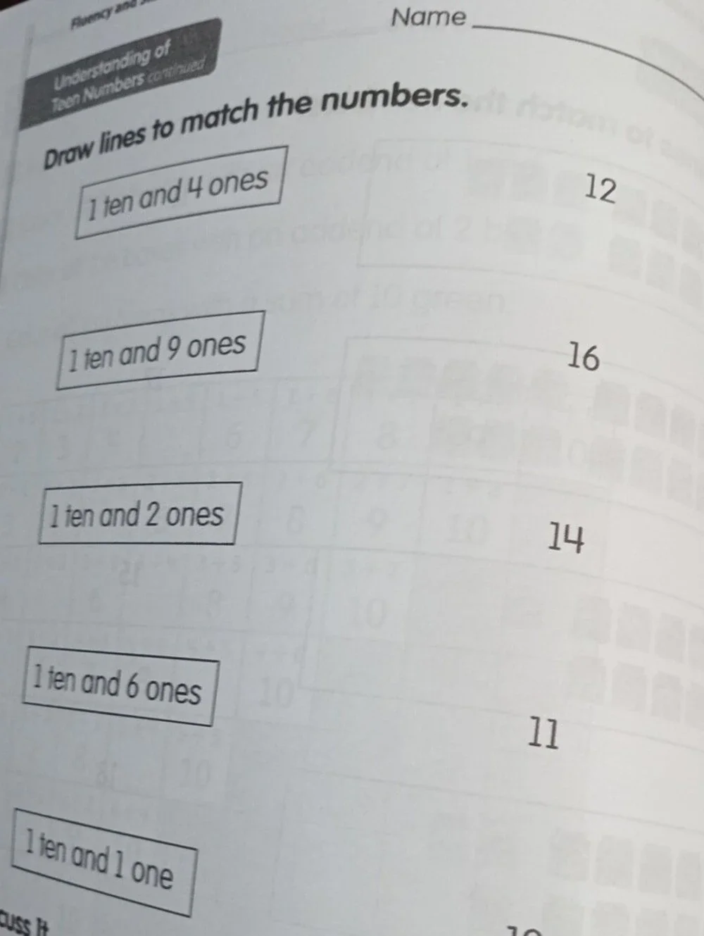 Classroom Mathematics Grade 1 Workbook - Green